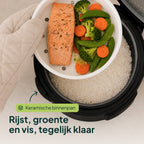 Vivid Green Rijstkoker met Stomer
