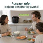 Vivid Green Rijstkoker met Stomer