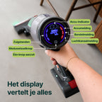 Vivid Green Steelstofzuiger met Dweilfunctie 500W