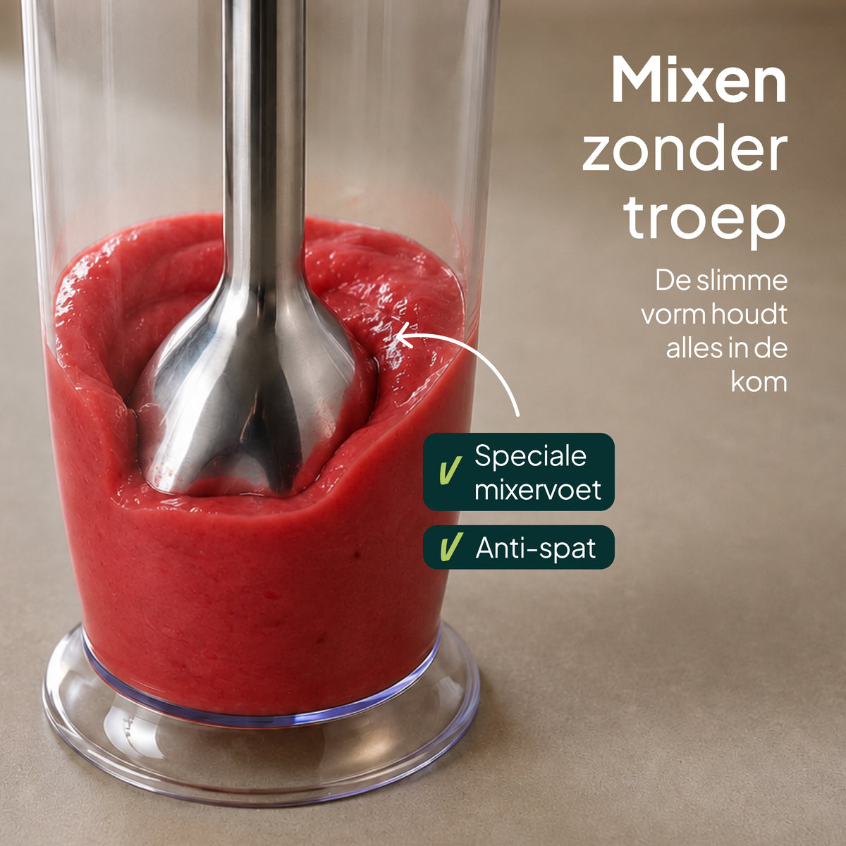 Vivid Green Staafmixer 5-in-1 Set