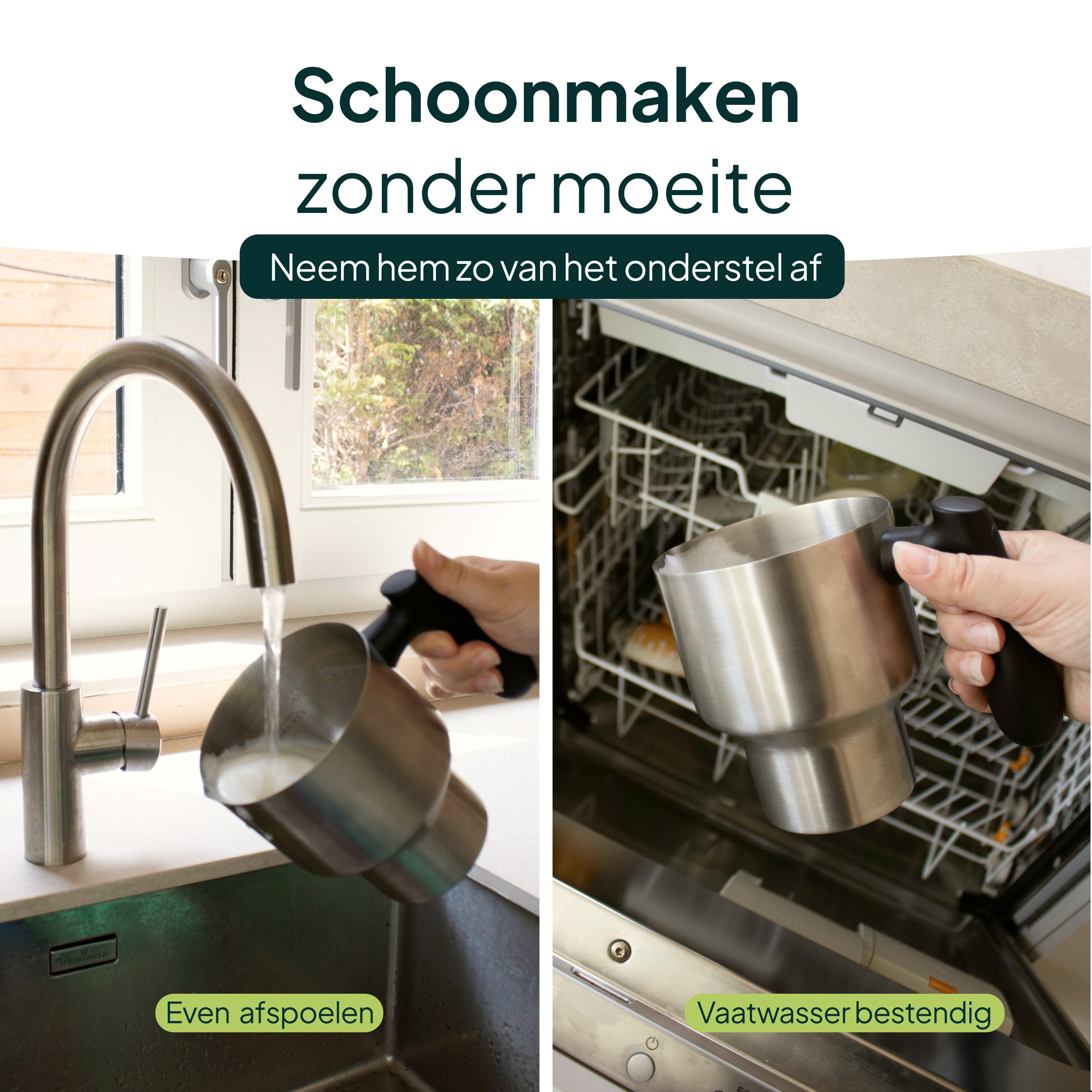 Vivid Green XXL Melkopschuimer 600ml