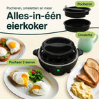 Multifunctionele Eierkoker