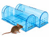 2-Pack Diervriendelijke muizenval voor binnen & buiten - Muizenvallen - Muizenverjager - Mouse trap - Blauw