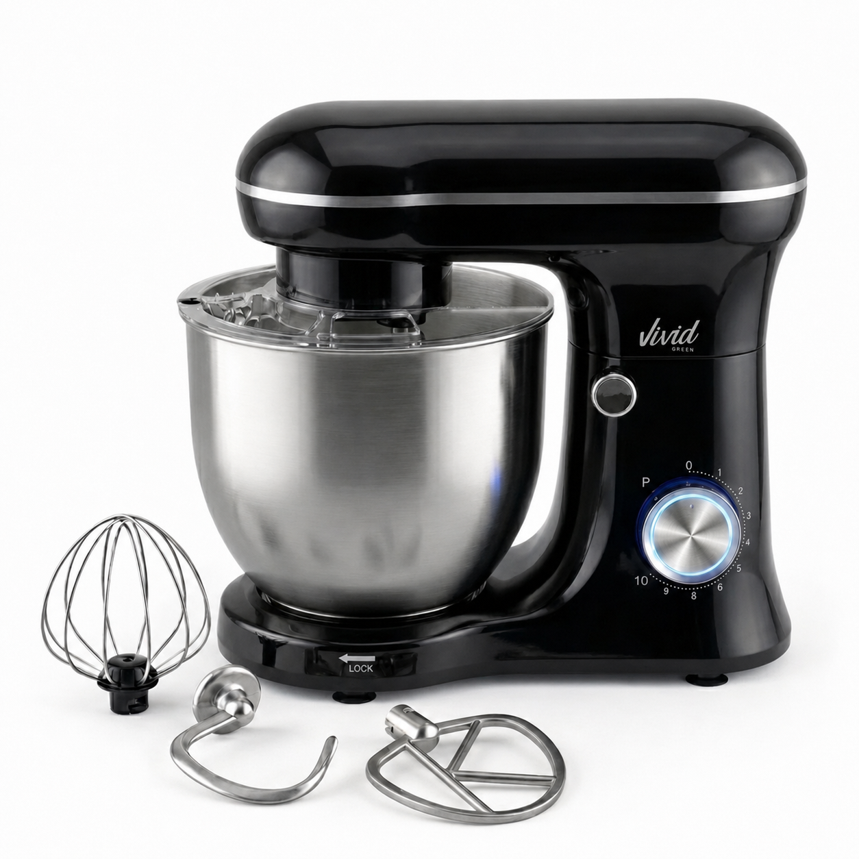 Vivid Green Keukenmachine 1500W - 5L Mengkom